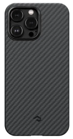 Чехол Pitaka MagEZ Case 3 для iPhone 14 Pro Max (6.7"), черно-серый, Кевлар 1500D
