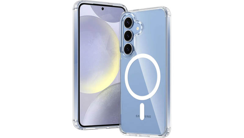 Чехол Clear Case Magsafe Samsung S25