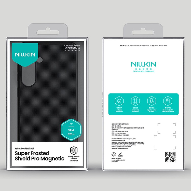 Чехол Nillkin для Samsung S25+ Frosted Shield Pro Magnetic Black
