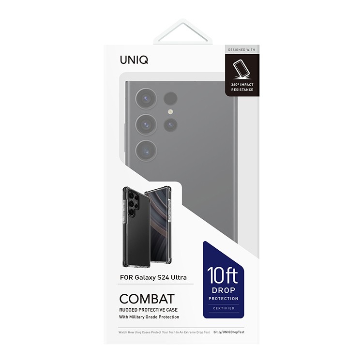 Чехол Uniq для Samsung S24 Ultra Combat Black