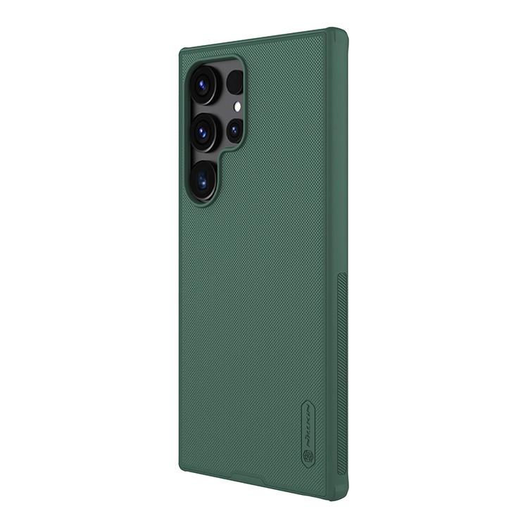 Чехол Nillkin для Samsung S24 Ultra Frosted Shield Pro, Темно-зеленый