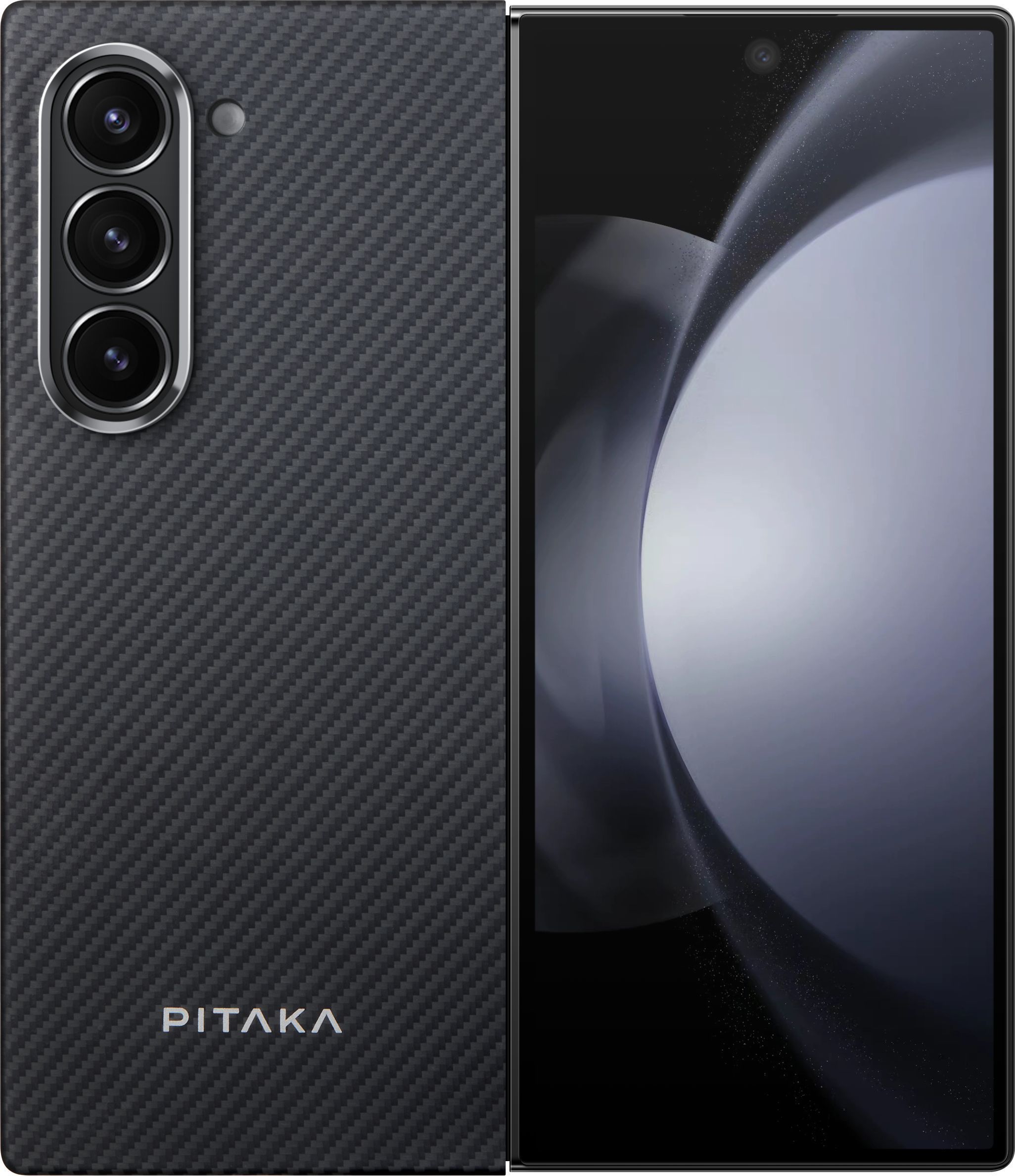 Чехол Pitaka Fusion Weaving MagEZ Case 5 для Samsung Z Fold6 черный