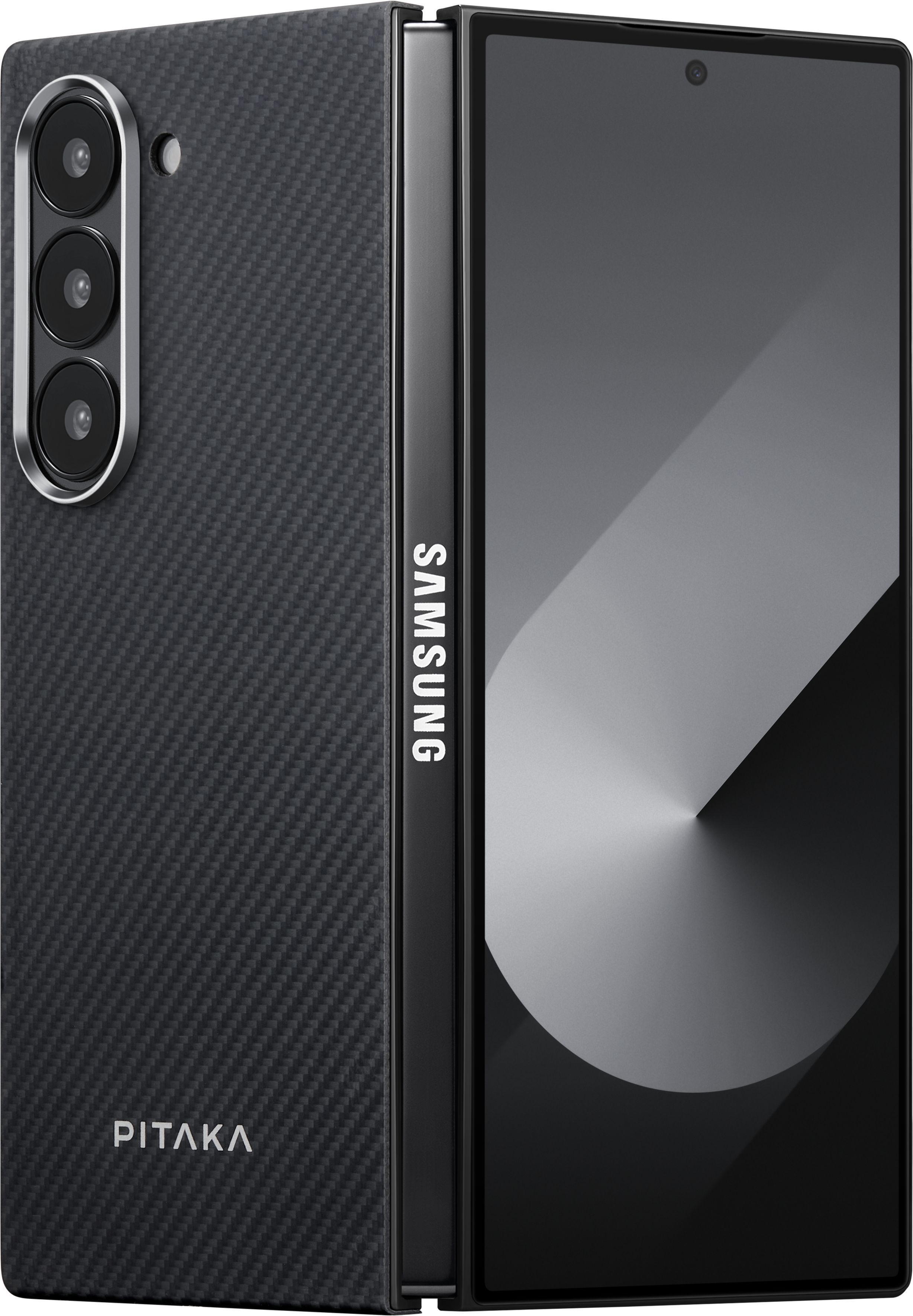 Чехол Pitaka Fusion Weaving MagEZ Case 5 для Samsung Z Fold6 черный