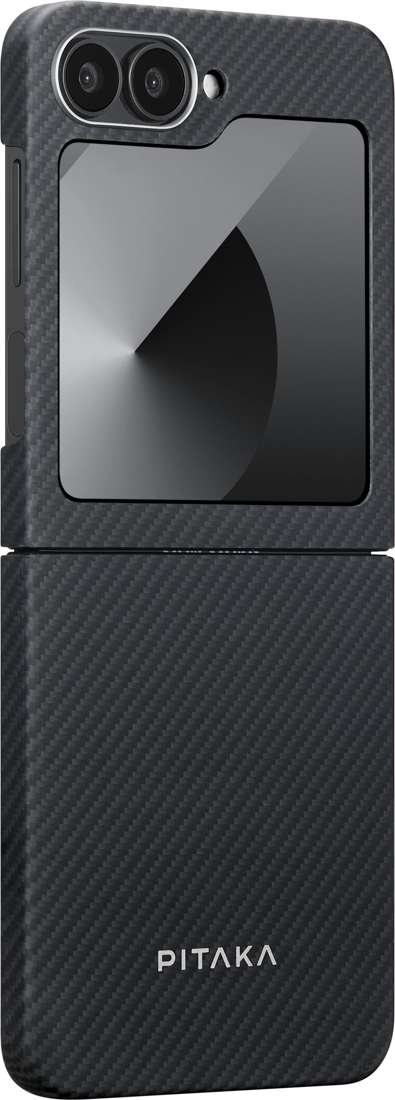 Чехол Pitaka Fusion Weaving MagEZ Case 5 для Samsung Z Flip6 черный