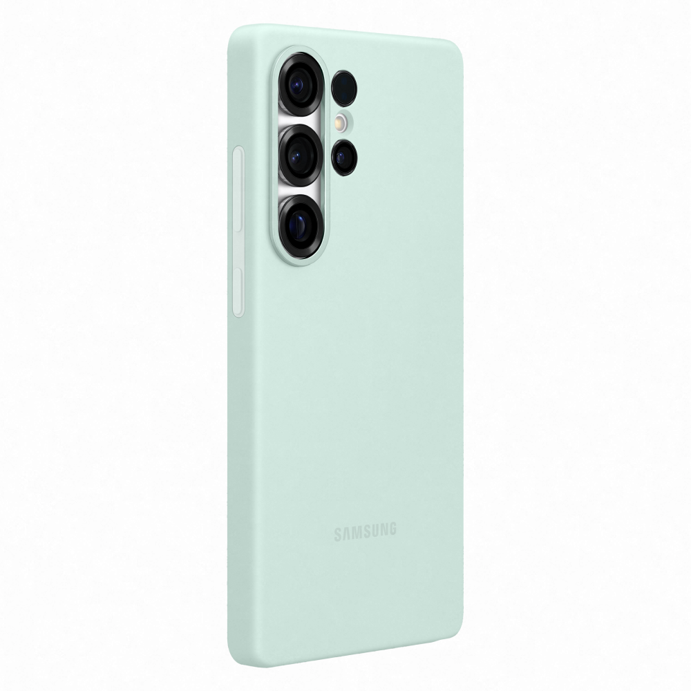 Чехол Samsung Silicone Case Samsung S25 Ultra Мятный