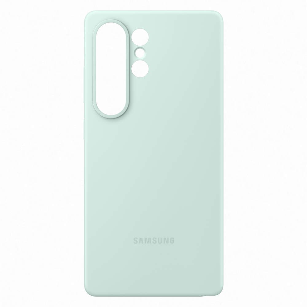 Чехол Samsung Silicone Case Samsung S25 Ultra Мятный