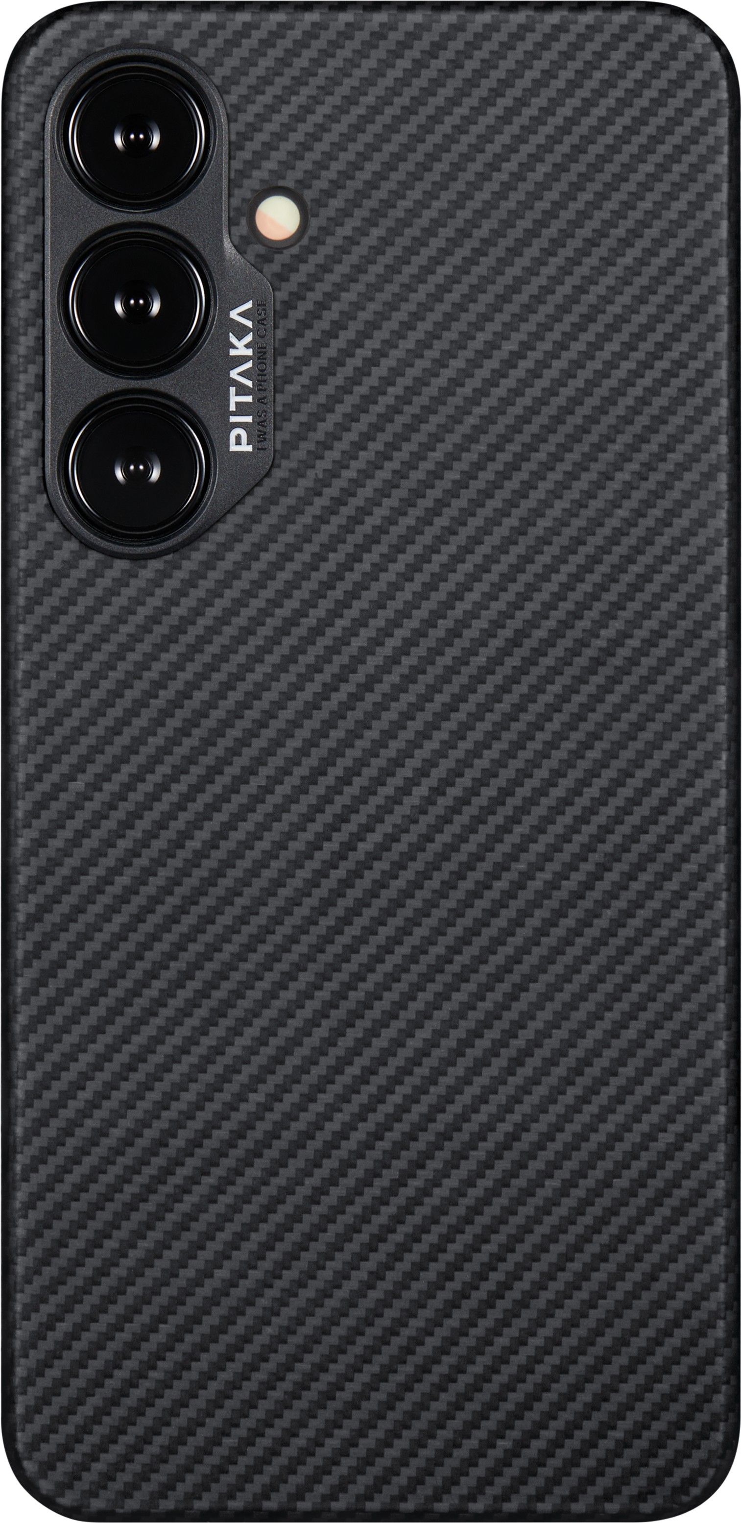 Чехол Pitaka MagEZ 4 Case для Samsung S24, Black/Grey Twill (KS2401)