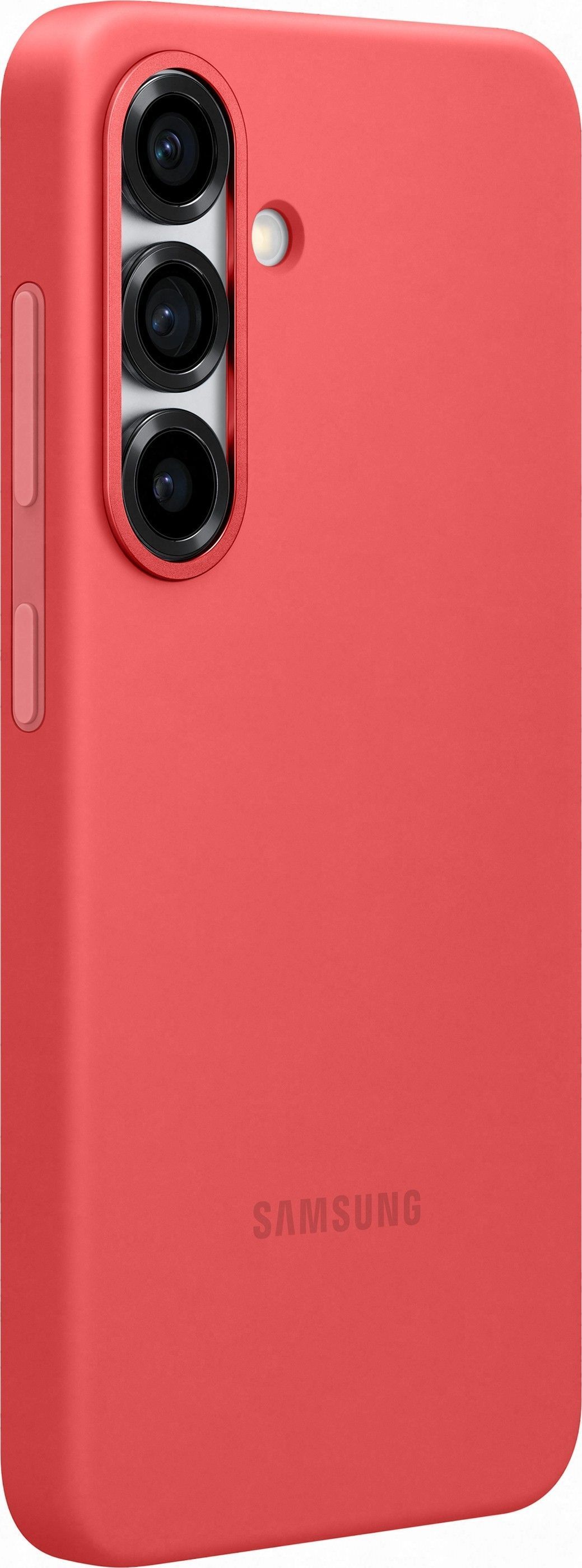 Чехол Samsung S25 Silicone Case Красный