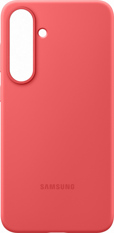 Чехол Samsung S25 Plus Silicone Case Красный