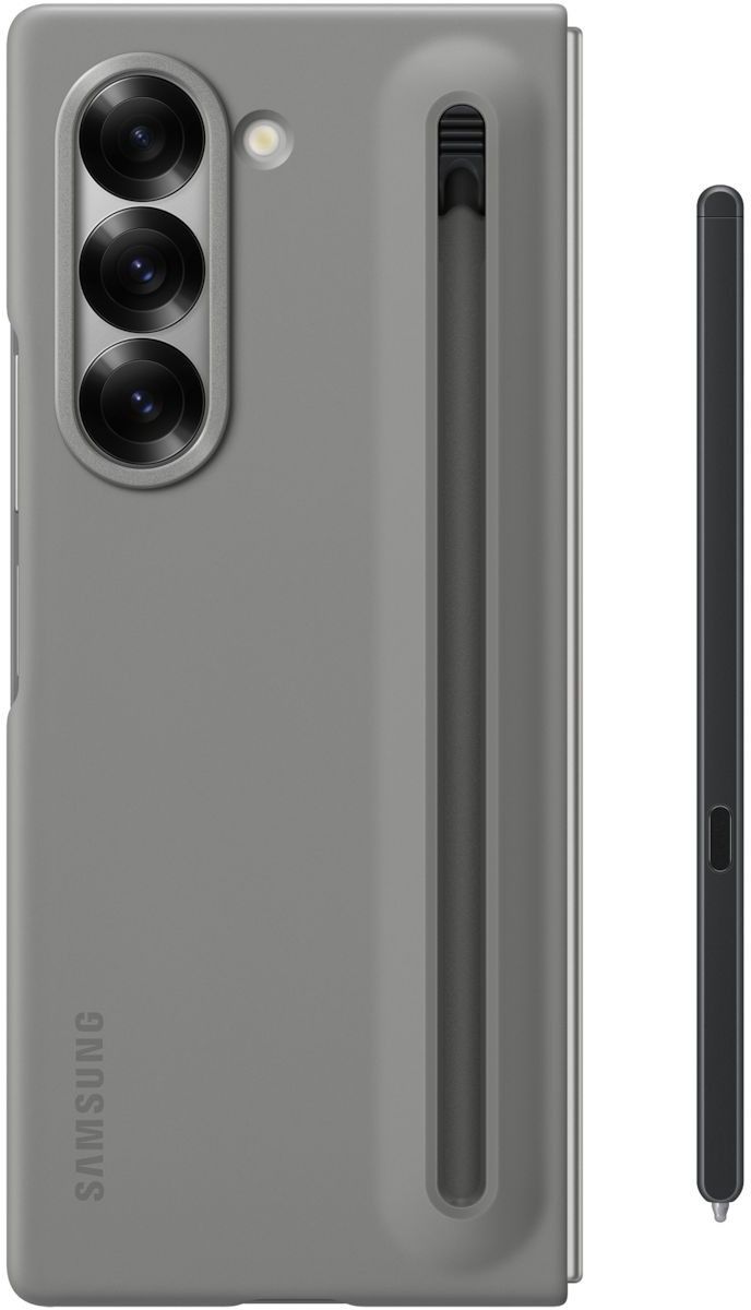 Чехол Samsung S Pen Case для Samsung Z Fold 6 Серый