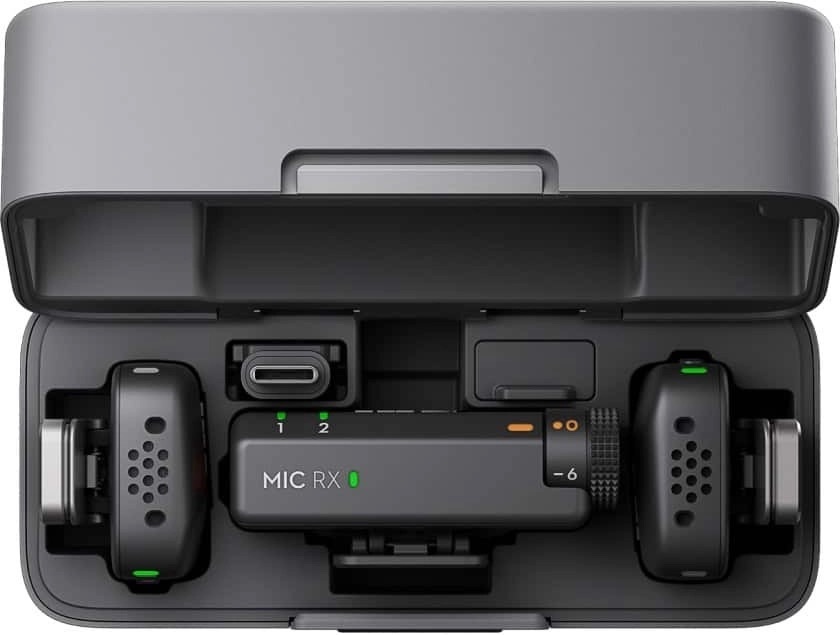 Беспроводной микрофон DJI Mic Mini (2 TX + 1 RX + Charging case)