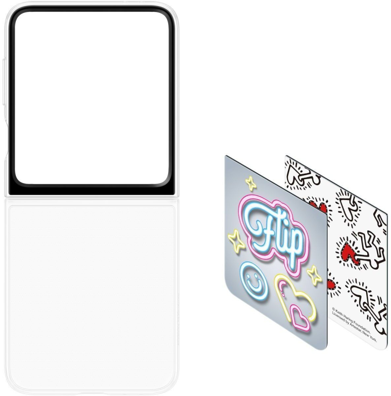 Чехол Samsung Galaxy Flip6 Flipsuit Case прозрачный