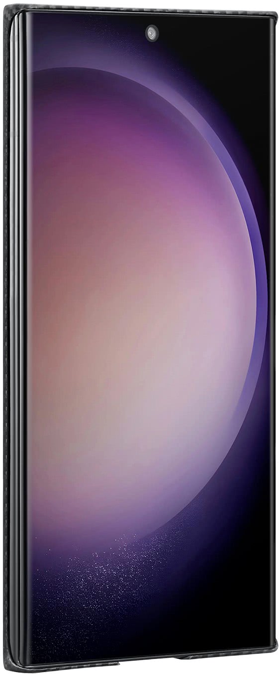 Чехол Pitaka MagEZ 4 Case для Samsung S23 Ultra, Black/Grey Twill (KS2301U)