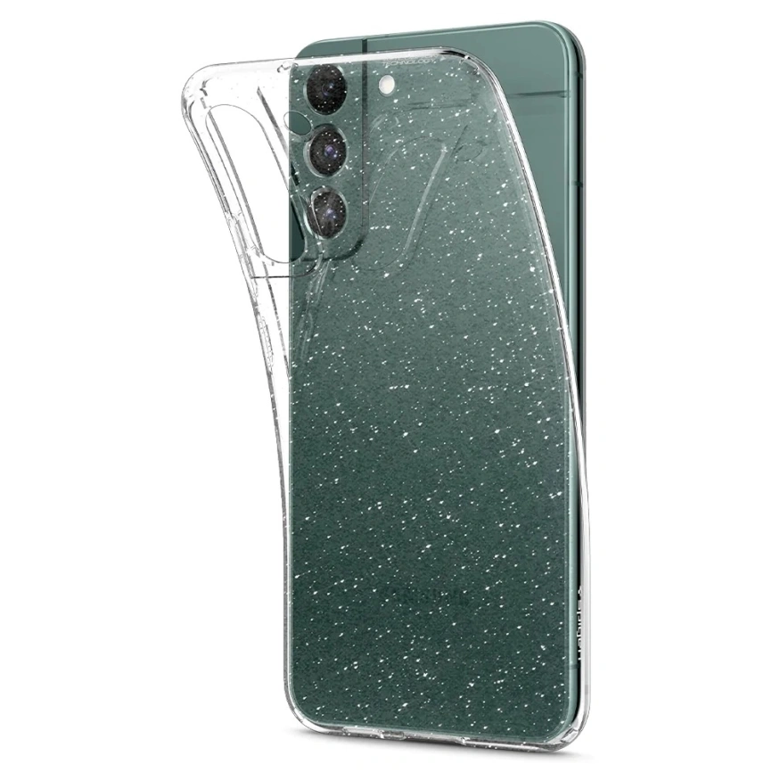Чехол Spigen Liquid Crystal Samsung S22 (ACS03985) Glitter crystal
