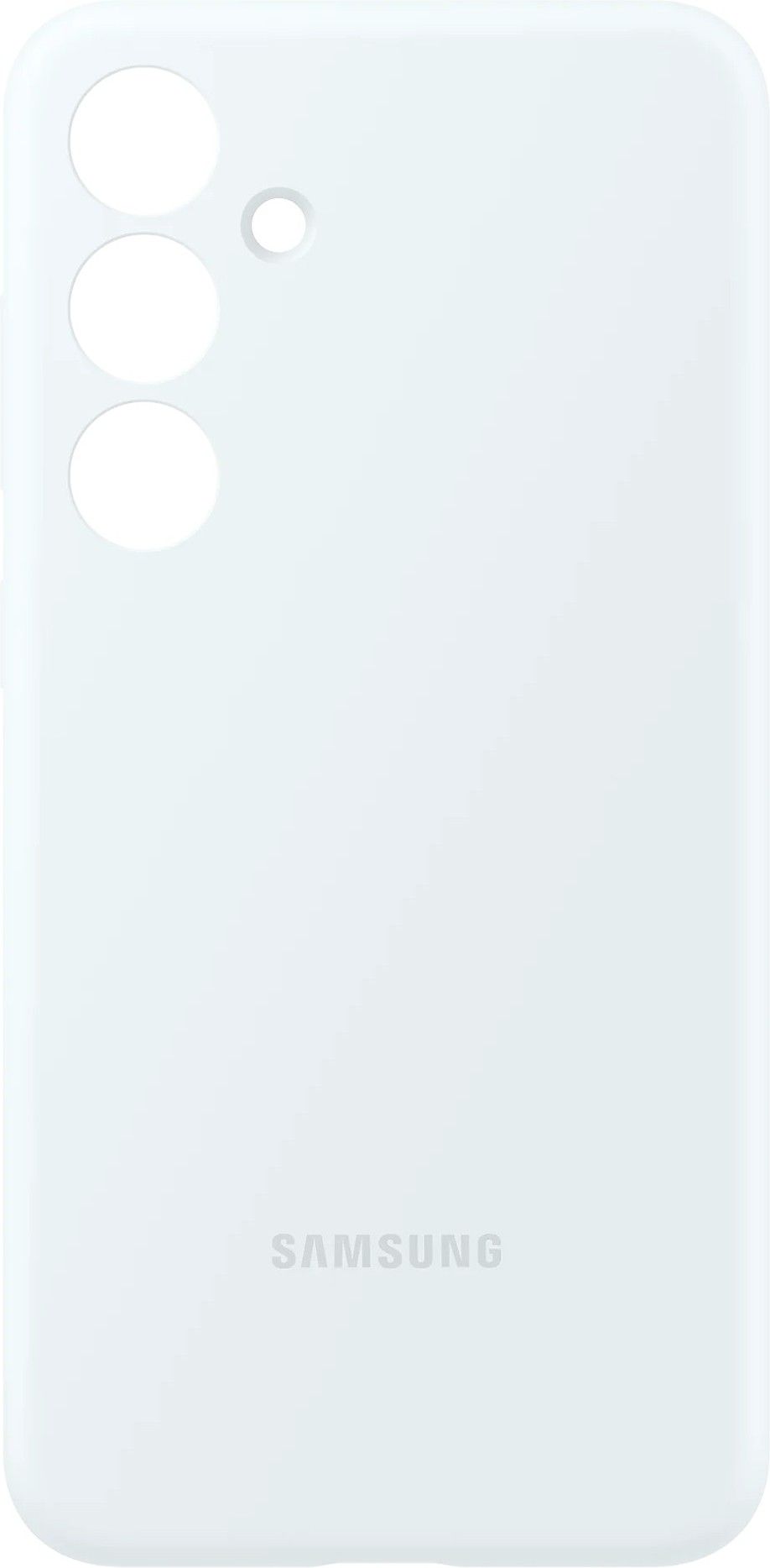 Чехол Samsung Silicone Case S24+, цвет Белый