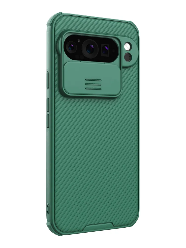Чехол Nillkin CamShield Pro на Google Pixel 9 Pro, Темно-зеленый