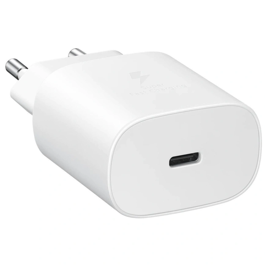 Сетевое зарядное устройство Samsung 25W USB-C EP-TA800 White