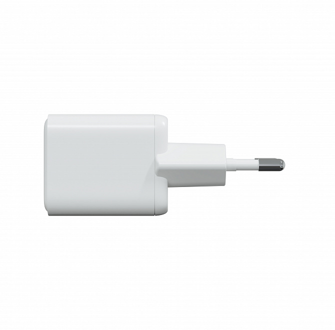 Компактное сетевое зарядное устройство Magssory Nano 45W GaN, белый