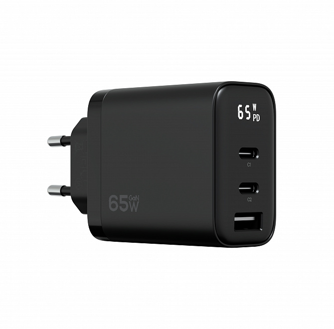Сетевое зарядное устройство Magssory Digit 65W GaN