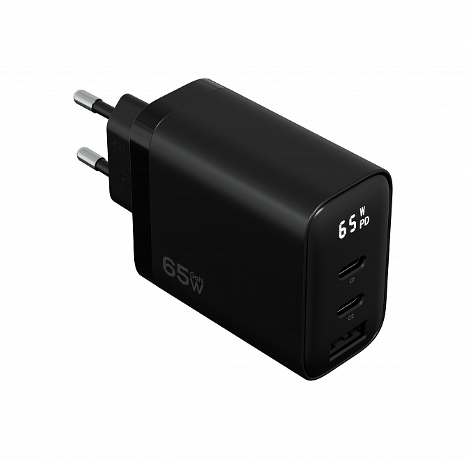 Сетевое зарядное устройство Magssory Digit 65W GaN