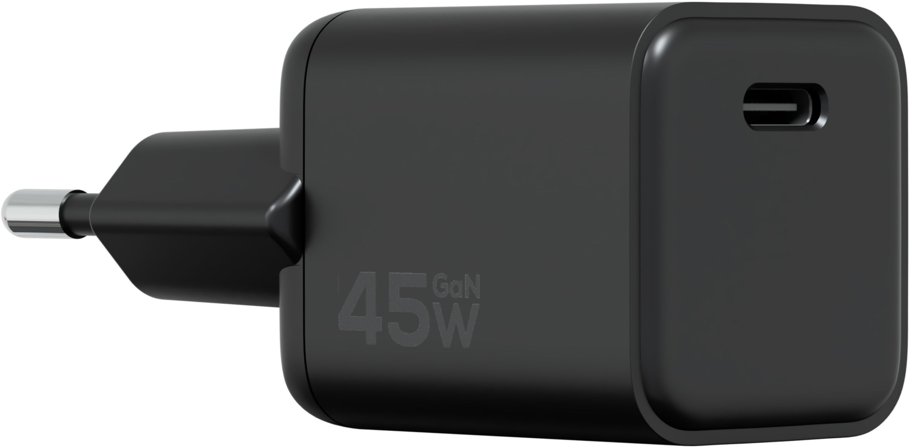 Компактное сетевое зарядное устройство Magssory Nano 45W GaN, чёрный