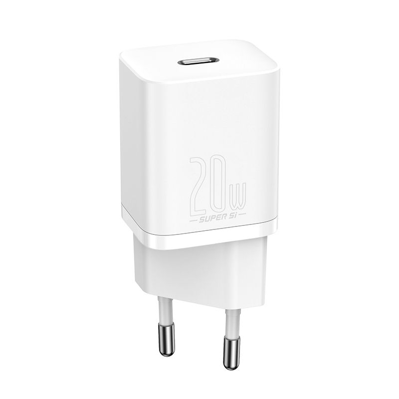 Зарядное устройство Baseus Super Si Quick Charger 1C 20W EU Белый -CCSUP-B02