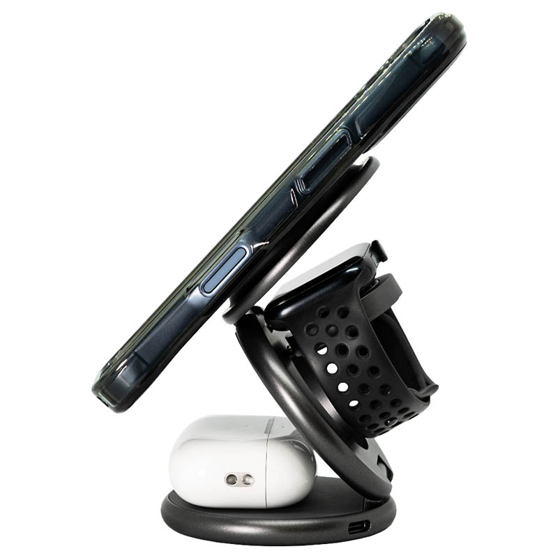 Зарядная станция Magssory Disc Signature Edition 3 в 1 для Apple Midnight