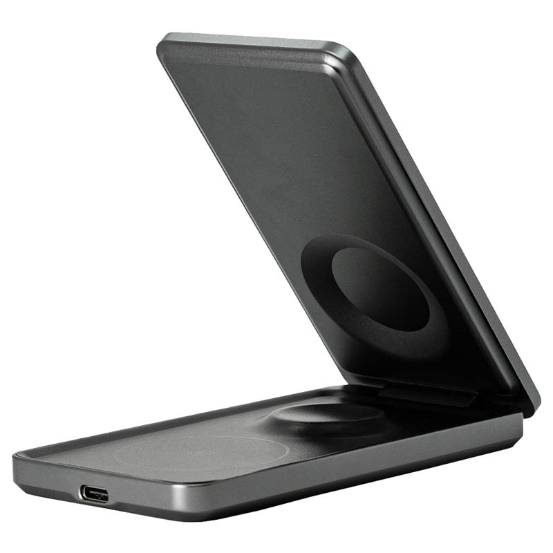 Беспроводное зарядное устройство Magssory Flip 3 в 1 Black