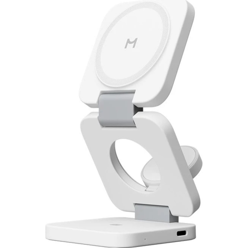 Беспроводное зарядное устройство Magssory FLEX 3в1 Белый