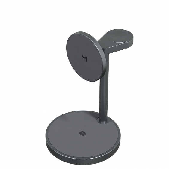 Беспроводное зарядное устройство Magssory Base Pro с поддержкой Qi2 Midnight