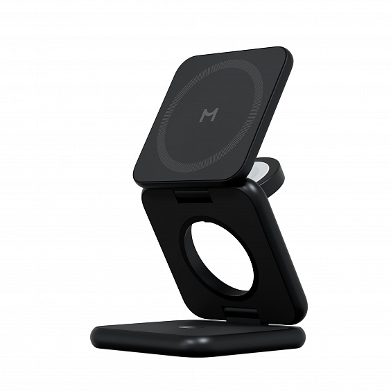 Зарядная станция Magssory Fold Pro 3 в 1 Black
