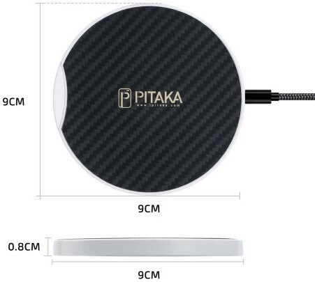 Беспроводная зарядка Pitaka Qi Pad Eclipse