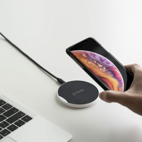 Беспроводная зарядка Pitaka Qi Pad Eclipse