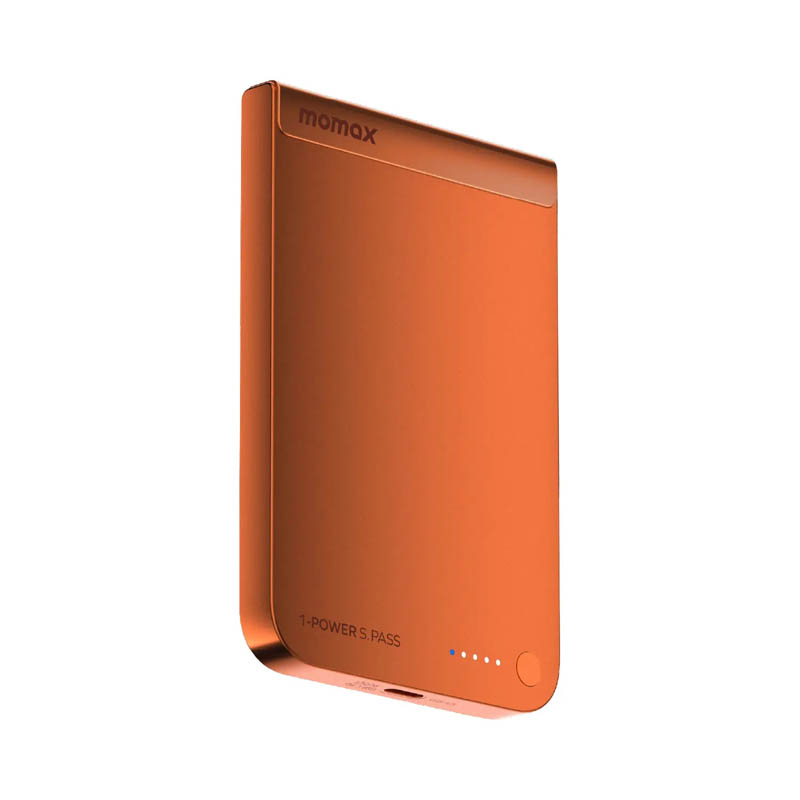 Внешний аккумулятор Momax 1-Power S.Pass 5000mAh, Оранжевый