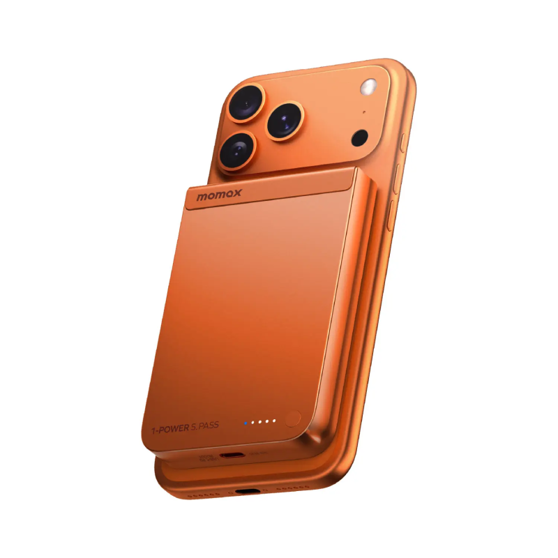 Внешний аккумулятор Momax 1-Power S.Pass 10000mAh, Оранжевый
