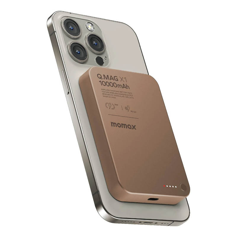 Внешний аккумулятор Momax Q.Mag X1 10000mAh Золотой