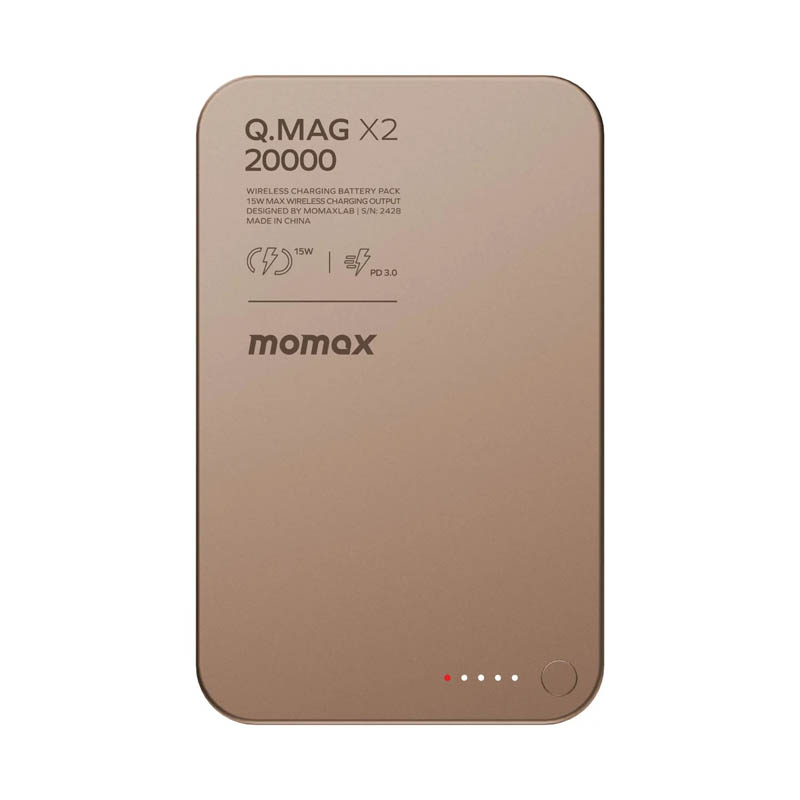 Внешний аккумулятор Momax Q.Mag X2 20000mAh Золотой