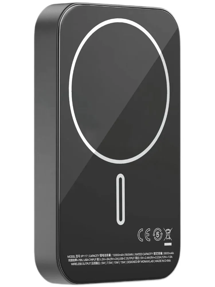 Внешний аккумулятор Momax Q.Mag X1 10000mAh Черный