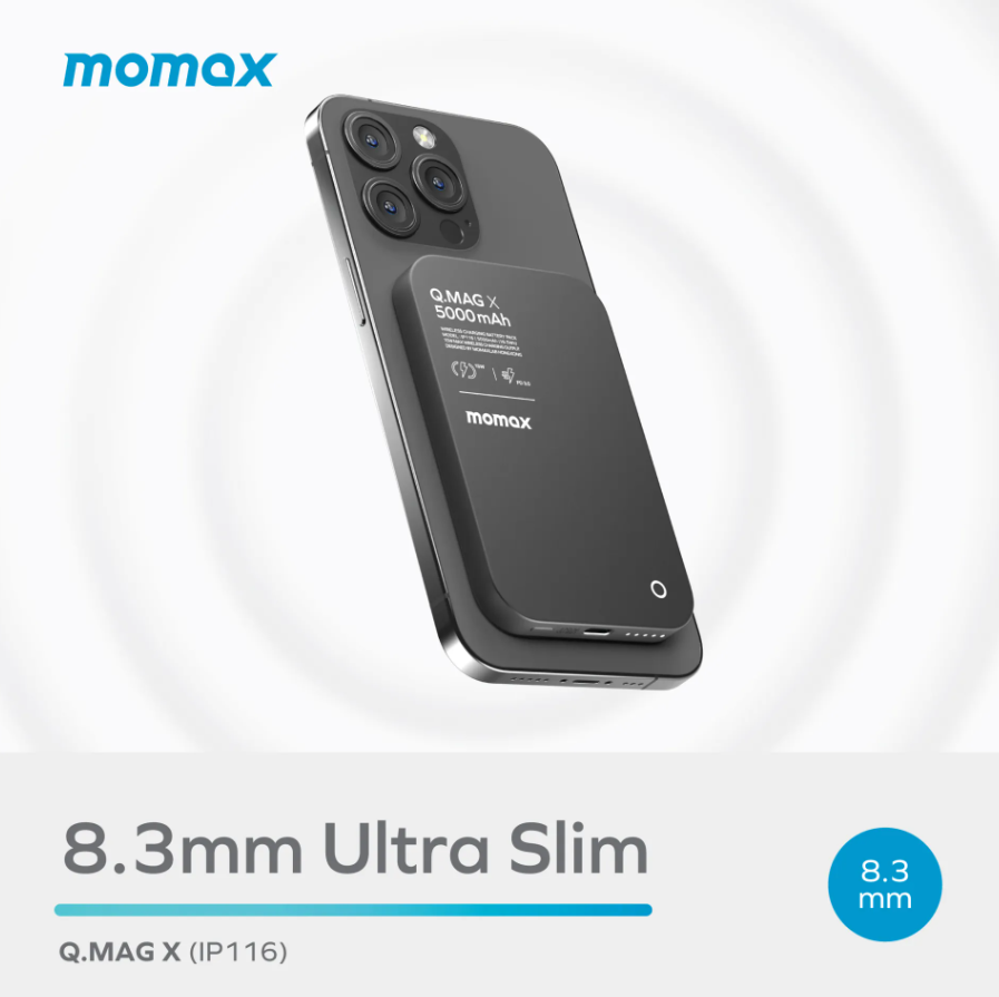 Внешний аккумулятор Momax Q.Mag X Battery Pack 5000mAh  Черный