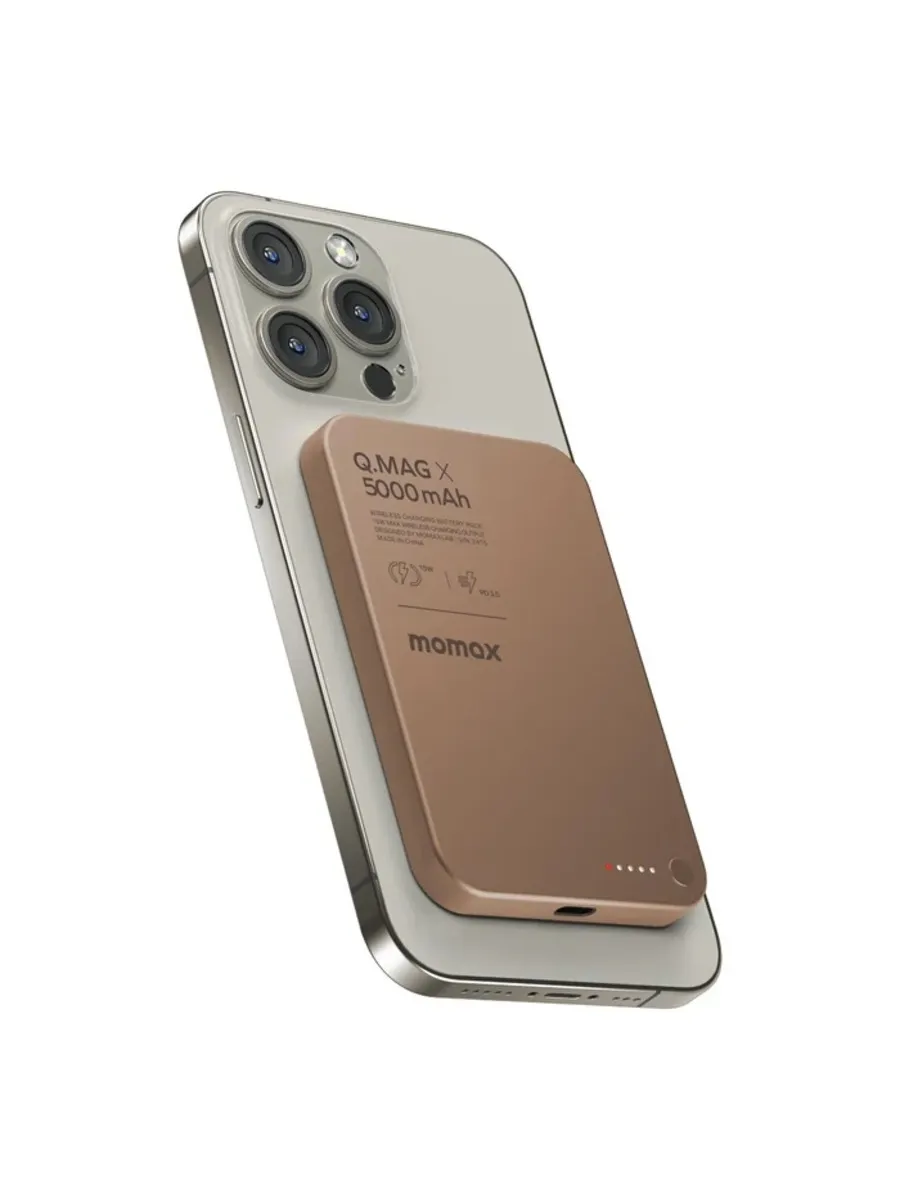 Внешний аккумулятор Momax Q.Mag X Battery Pack 5000mAh  Золотой