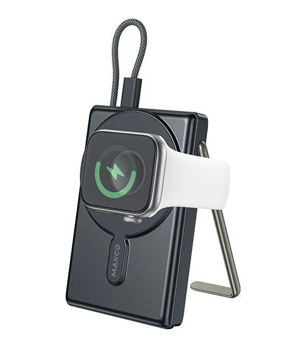 Внешний аккумулятор Maxco , 10000 мАч, 15 Вт, Черный