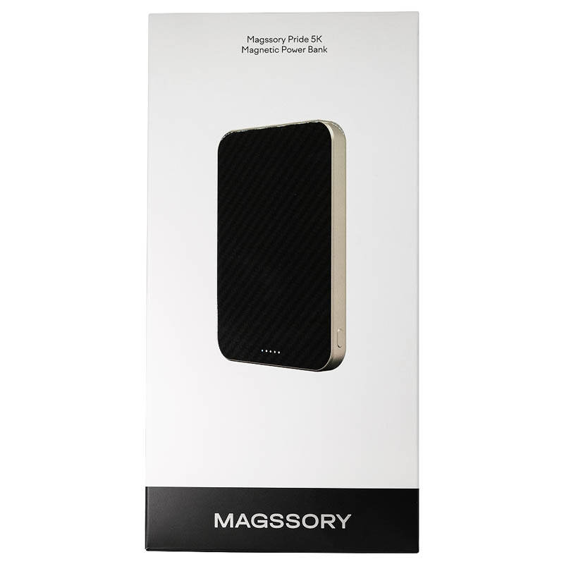 Беспроводной внешний аккумулятор Magssory Pride 10000 мАч  Magnetic Power Bank