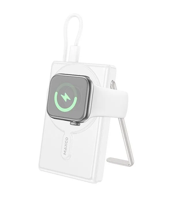Внешний аккумулятор Maxco , 10000 мАч, 15 Вт, Белый