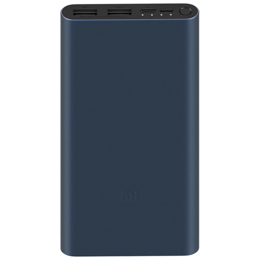 Внешний аккумулятор XiaoMi Power Bank 3 10000 mAh PLM13ZM Black