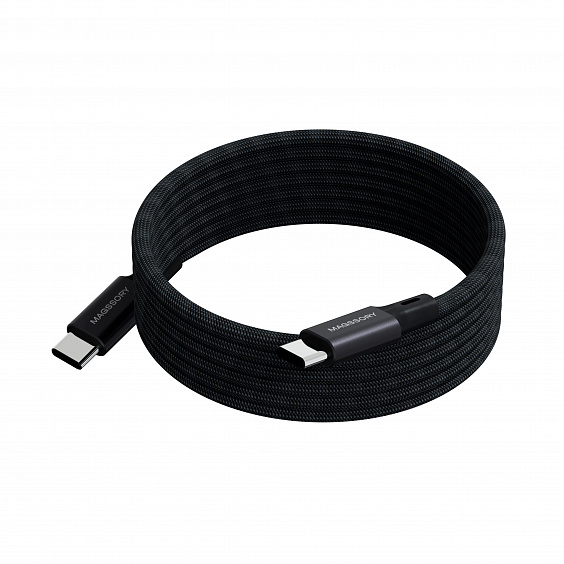 Магнитный кабель Magssory 60W 1.2 м, Black