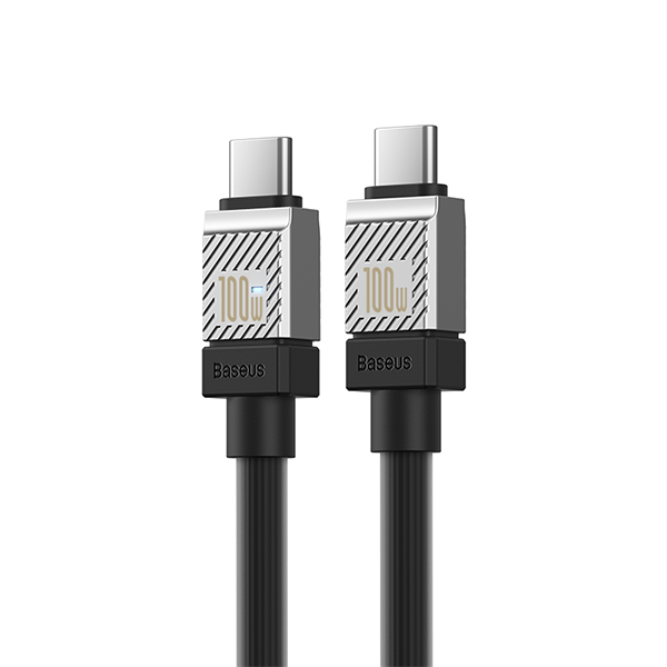 Кабель Baseus Coolplay Series Fast Charging Cable USB Type-C 100W 2 м, Черный