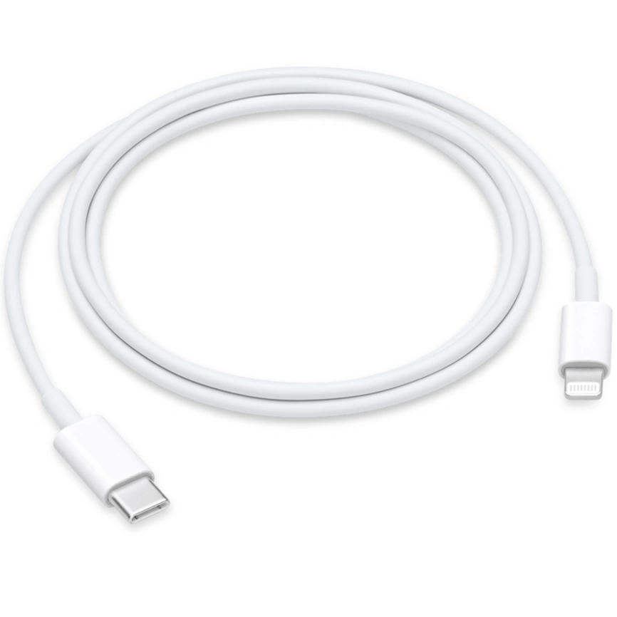 Кабель Apple Lightning to USB-C, длина 2м, цвет белый (MKQ42ZM/A)