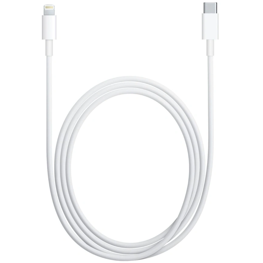 Кабель Apple Lightning to USB-C, длина 2м, цвет белый (MKQ42ZM/A)