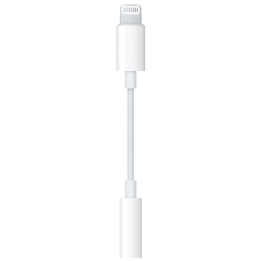 Переходник Apple Lightning to 3,5mm Headphone Jack White