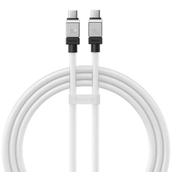 Кабель Baseus Coolplay Series Fast Charging Cable USB Type-C 100W 2 м, Белый